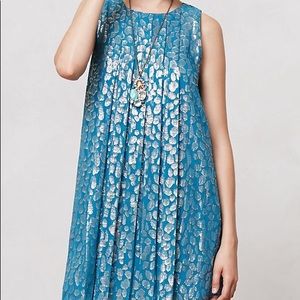Shimmer Spot Dress Anthropologie